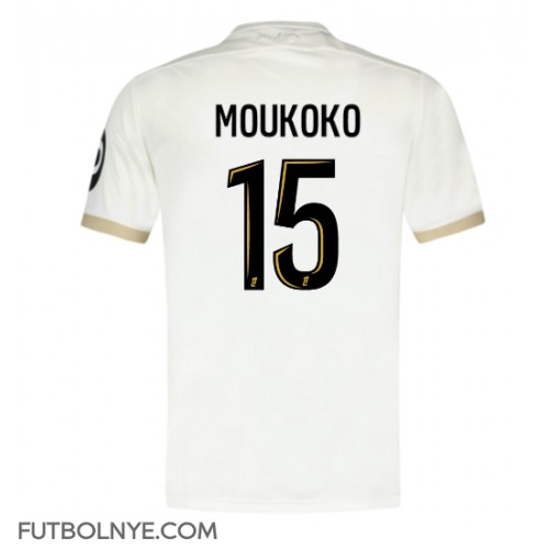 Camiseta OGC Nice Youssoufa Moukoko #15 Visitante Equipación 2024-25 manga corta